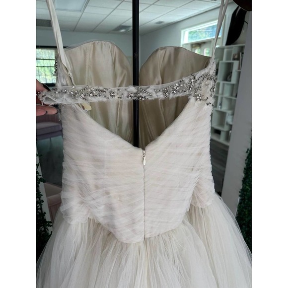 Alvina Valenta Wedding Gown Store Sample Size 12 Orig.$2800 - Picture 7 of 10